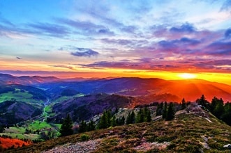 Schönau: Finale mit Belchenblick