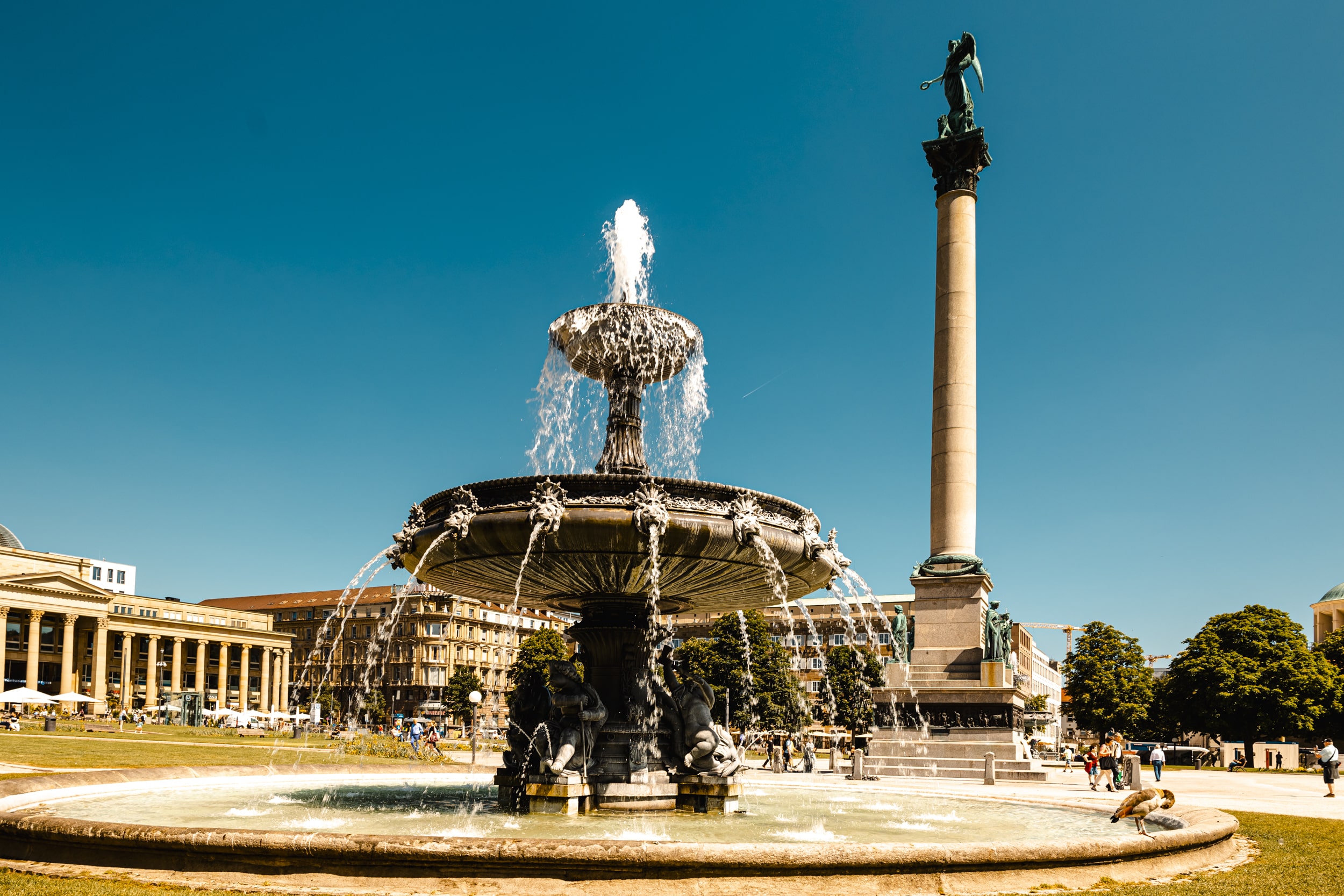 Schlossplatz Stuttgart.